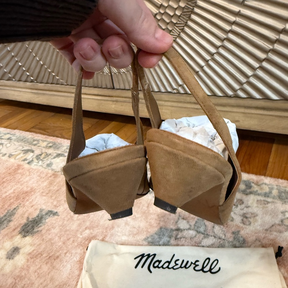 Madewell Tan Women's Mules - Picture 4 of 6
